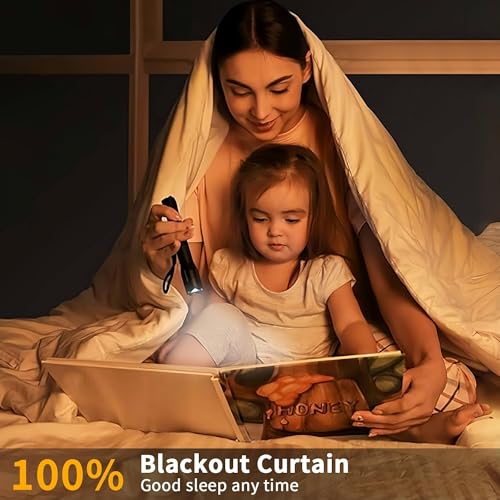100% Portable Blackout Curtains (157in X 57in)