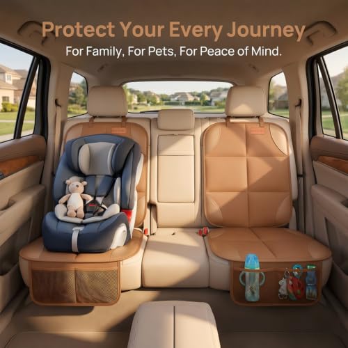 Car Seat Protector 2 (Dark Brown / 2PS)
