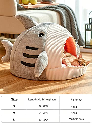 Cat Mat Shark (Small / Grey)