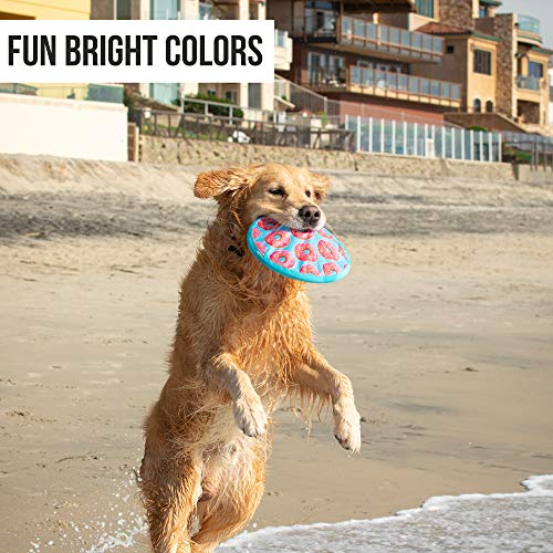 Flippy Flopper Flying Disc Soft Dog Toy (9" Pack of 1)