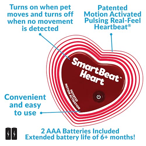 Snuggle Puppy SmartBeat Replacement Heart (Manual Activation)