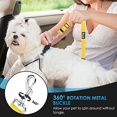 Dog Seat Belt for Car (K.Yellow)