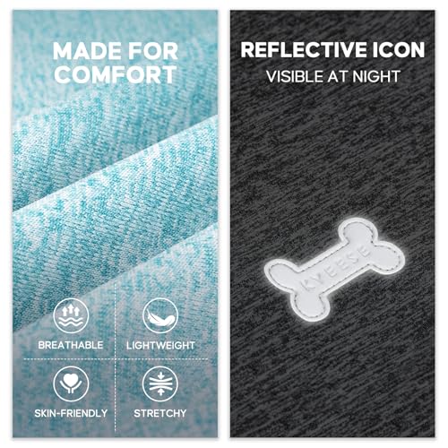 2Pack Dog Shirt for Large Dogs Sun Protection Tank Top for Summer (XXX-Large (55-75lbs) / 7# 2Pack (Grey+Sky Blue))