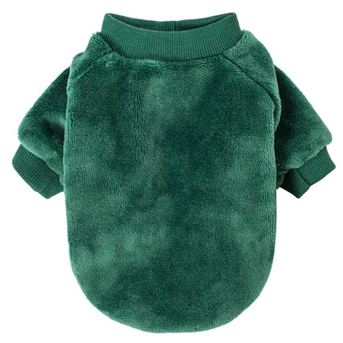 Dog Sweater 2 (Wine red,Dark green / X-Small)