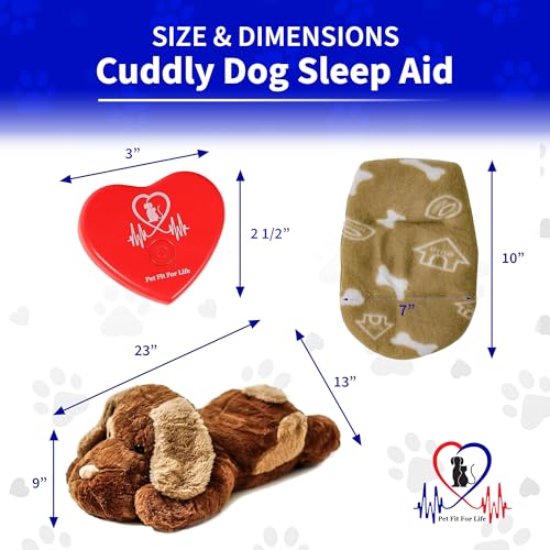 Cuddle Pup Toy with Heartbeat & Heat Pack (Large / Heartbeat/Heating)