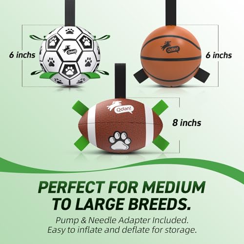 Dog Soccer Ball Football Basketball Set (Soccer Football Basketball Set / 3 Pack)