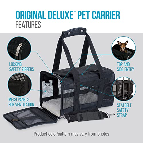 Original Deluxe Travel Pet Carrier (17.0"L x 11.0"W x 10.5"H)