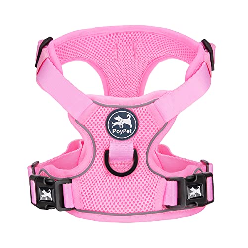 Mesh Dog Harness (XL / Light Pink)