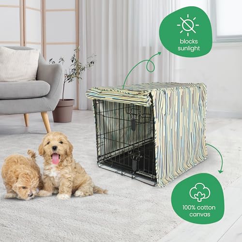 I Don't Like Mondays Dog Crate Cover (I Don't Like Mondays / 42.0"L x 28.0"W x 31.0"H)