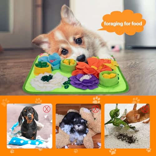 Snuffle Mat for Dogs (Bright Green)
