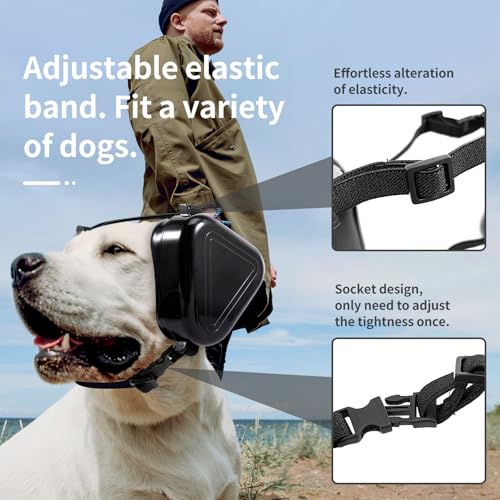 Dog Ear Muffs Noise Protection (Black)