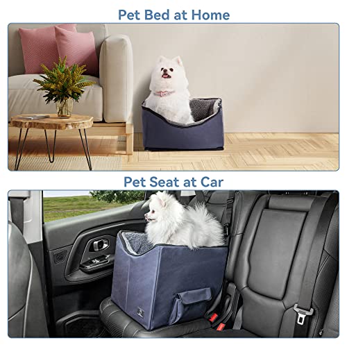 Dog Car Seat for Small Dog (Dark Blue / S)