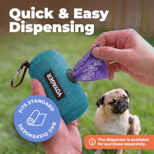Poop Bags for Dogs (Purple (Lavender Scented) / 150 Bags)