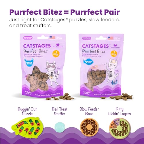 Nina Ottosson Buggin’ Out Puzzle & Play Cat Toy Treat Puzzle (Buggin Out / Treat Puzzle)