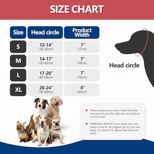 Dog Head Wrap (Red / X-Large)
