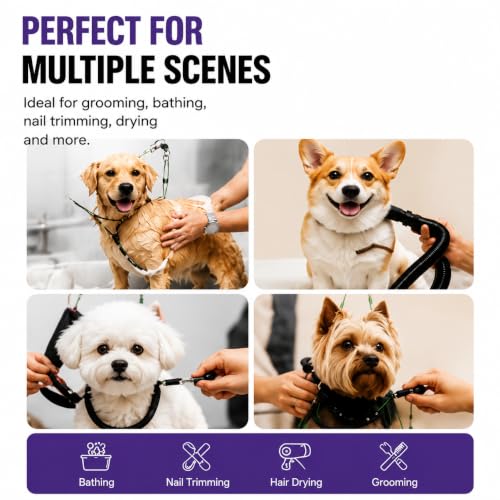 Adjustable Dog Grooming Arm & No