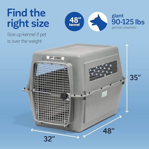 Sky Kennel for Air Travel (48 Inch / Kennel Only)