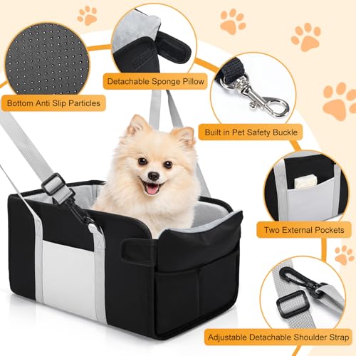 Portable Dog Car Seat for Small Dogs