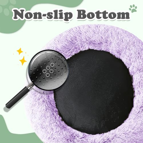 Dog & Cat Bed (20" / Purple)