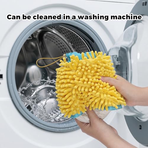 2-in-1 Dog Paw Cleaner & Dryer Cup with Built-In Towel, Portable Pet Foot Cleaning Washer for Mud, Dirt, Sand, and Water, Machine Washable, Foldable Design for Travel (S) (S)