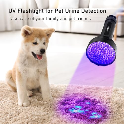 UV Flashlight Black Light (100LED)
