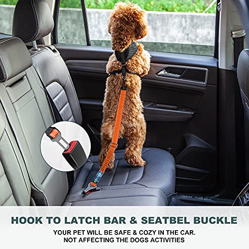 Dog Seat Belt 3 (Orange)