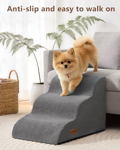Dog Stairs for Small Dogs (Grey)