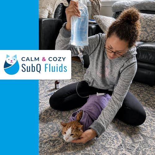 Calm & Cozy® Cat Swaddle Wrap for Nail Trimming (Small / Lavender)