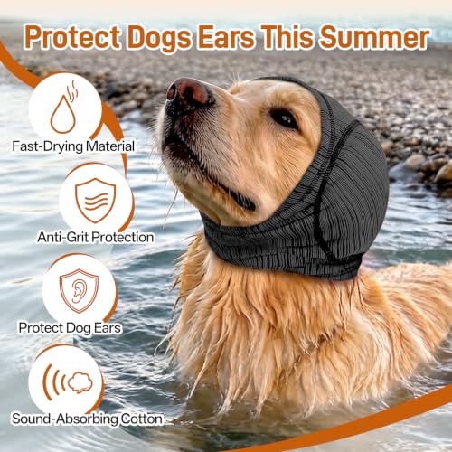 Dog Ear Muffs Noise Protection (Grey / Small)