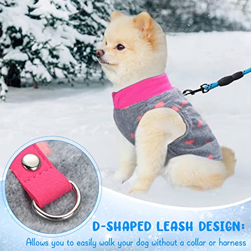 10 Pack Large Dog Sweater Fleece Pet Dog Plaid Clothes Winter (L / Stylish)