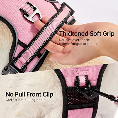 Dog Harness for Small Sized Dog (Pink / X-Small)