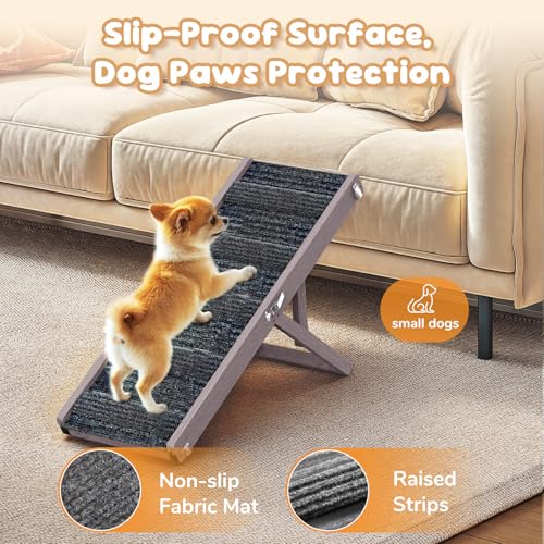 Dog Ramp for Couch Foldable (Grey Purple / 32")