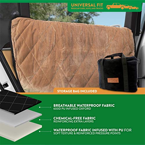 Velvet Car Door Protector (Desert Sand)