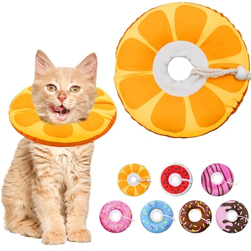 Cat Cone Collar Soft (Orange / Small)