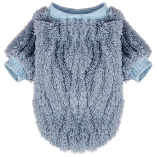 Small Dog Sweaters (Blue,Grey,Doe / X-Large)