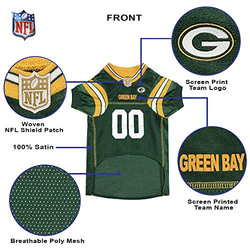 NFL GREEN BAY PACKERS DOG Jersey (XX-Large / Green Bay Packers)