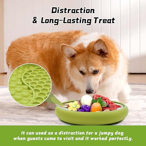 Dog Lick Bowl (Green / Small)