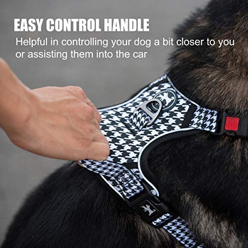 Plaid Dog Harness Small (XS / Houndstooth)