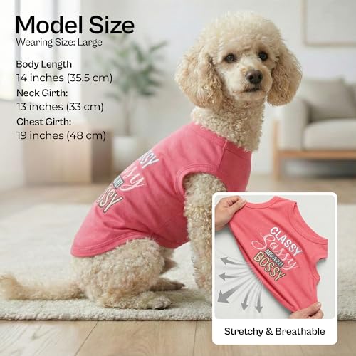2 Pack Dog Shirts (L(12-18lbs))