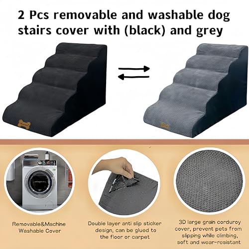 Dog Stairs & Pet Ramp for Small