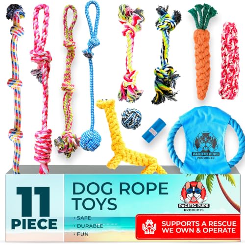 Dog Rope Toys for Medium Dogs (11 Pack)