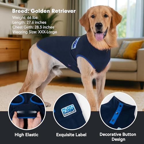 Fleece Dog Sweater (XX-Large / Navy Blue)