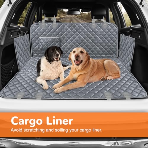 XL Dog Seat Cover for Full (Grey / XL - 60" Length)