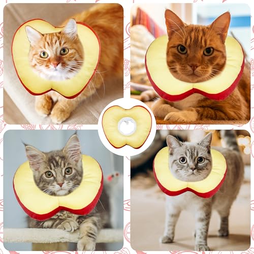 Cat Cone Collar Soft (Apple / Large)