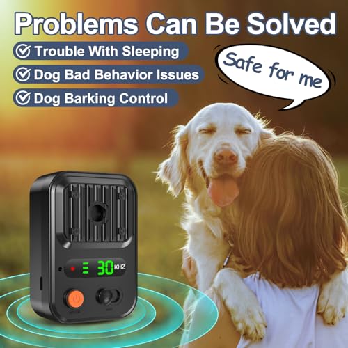 Anti Barking Device for Dogs (1pack / Black)