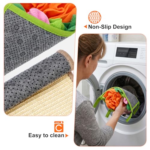 3-in-1 Interactive Rabbit Enrichment Mat, Sisal Scratch Pad, Snuffle & Chew