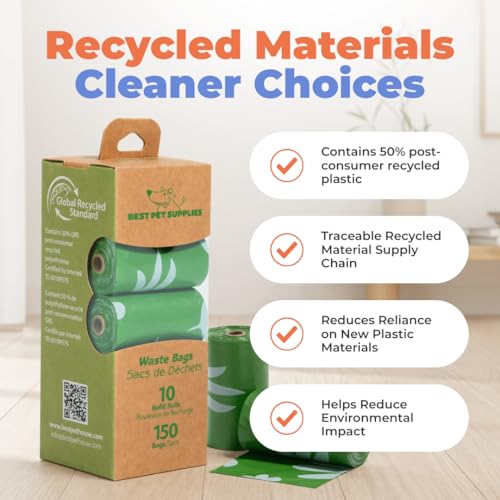 GRS Poop Bags for Dogs (GRS Green / 300 Bags)