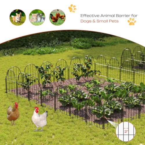 Decorative Garden Fence (17"H)