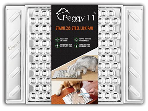 304 Stainless Steel Lick Mat for Dogs & Cats (Stainless Steel (Single))