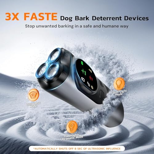 Dog Bark Deterrent Devices Anti Barking Device for Dogs Outdoor & Indoor